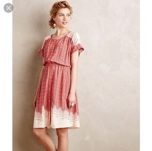 Anthropologie NWT Maeve Veronia Shirtdress